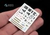 Quinta Studio QD48034 P-39Q/N 3D-Printed & coloured Interior on decal paper (for Hasegawa kit) 1/48